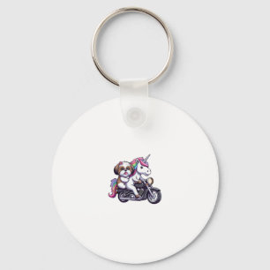 Unicorn Riding A Motorcycle Girls Women Kids Men S Keychain