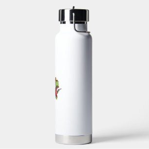 Unicorn Riding Dinosaur Kids Boys Girls Cowboy T-R Water Bottle