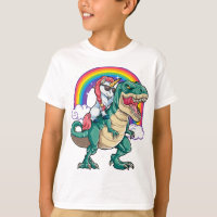 Unicorn Riding T rex Dinosaur Boys Girls Men Women