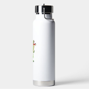 Unicorn Riding T rex Dinosaur Boys Girls Men Women Water Bottle
