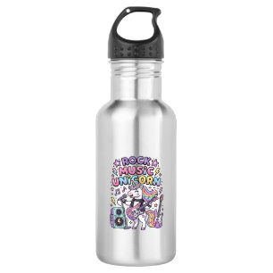 Unicorn Rock Music Unicorn Charming Marketplace Ar 532 Ml Water Bottle