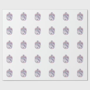 Unicorn Roller Disco Graphic Design T-Shirt Design Wrapping Paper
