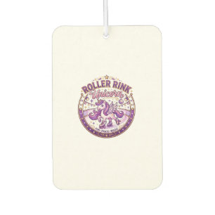 Unicorn Roller Rink Unicorn POD Ready Merch Design Air Freshener