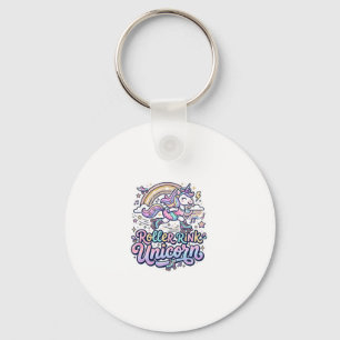 Unicorn Roller Rink Unicorn Premium Vector Sticker Keychain