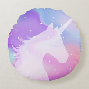 Unicorn - Round Pillow