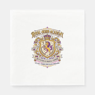 Unicorn Royal Horn Academy Stylish Zazzle Design_1 Napkin
