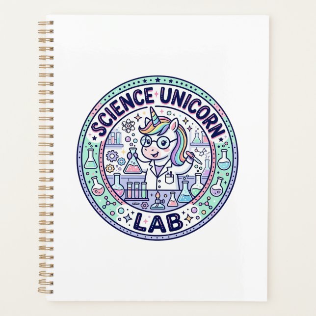 Unicorn Science Unicorn Lab POD Ready Apparel Grap Planner (Front)