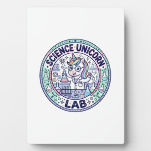 Unicorn Science Unicorn Lab POD Ready Apparel Grap Plaque