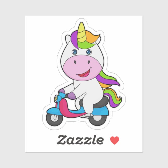 Unicorn Scooter (Sheet)