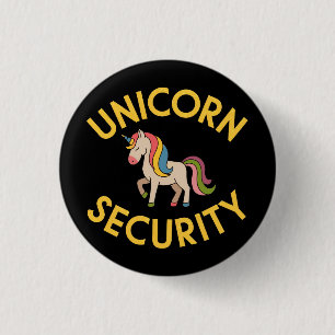 Unicorn Security: Keep the Magic Safe with a Touch 1 Inch Round Button