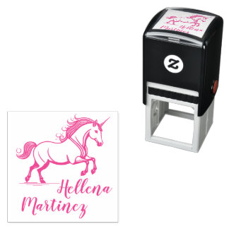 Unicorn Self-inking Stamp