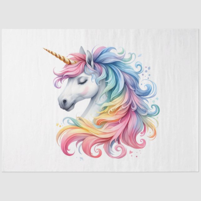 Unicorn Series Design 6 Tissue Paper (Front)