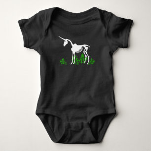 Unicorn Skeleton Baby Bodysuit