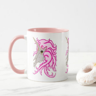 Unicorn Skull Mug