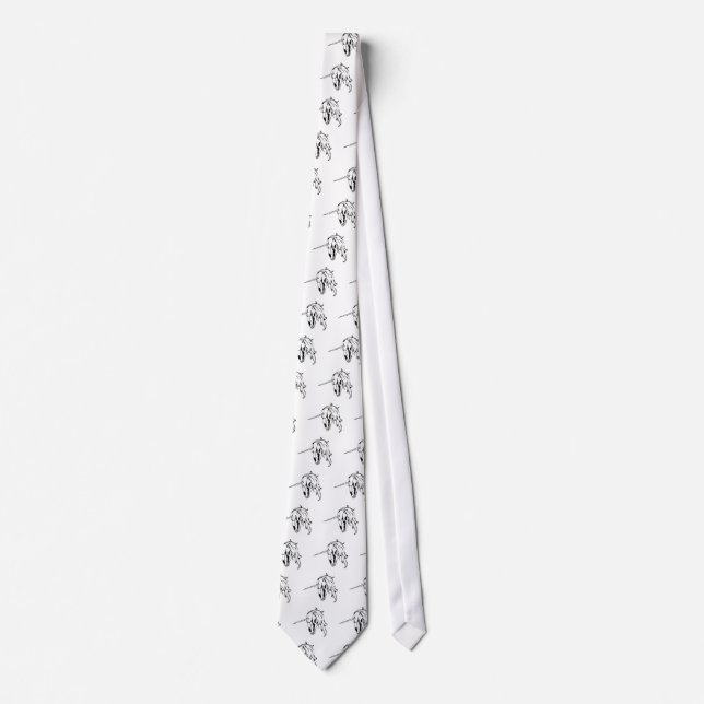 Unicorn Skull Tie (Front)