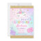 Unicorn Sleepover Party Invitation Slumber Party