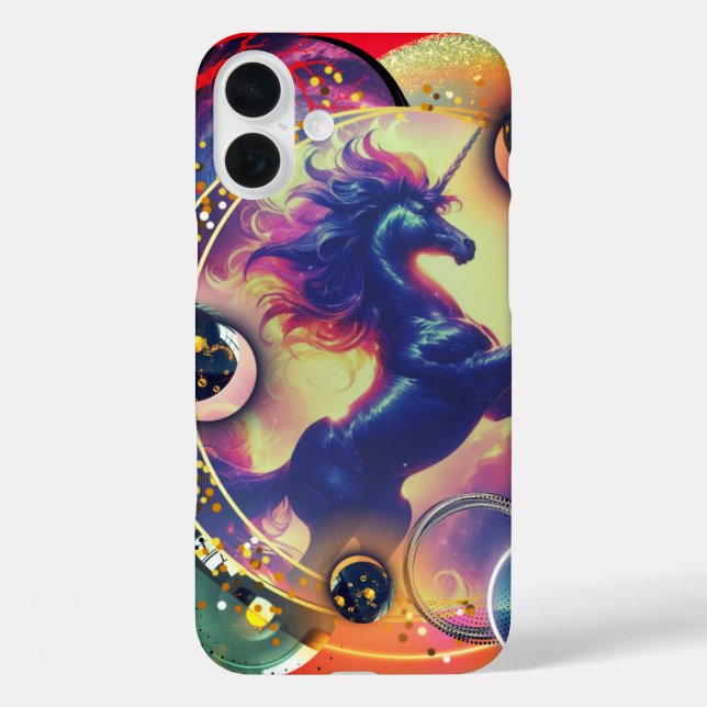 Unicorn Space Phone Case (Back)