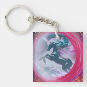 Unicorn Splash Keychain