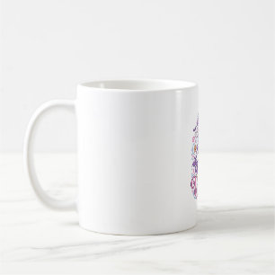 Unicorn Spooky Little Unicorn Retro Style Shirt Gr Coffee Mug