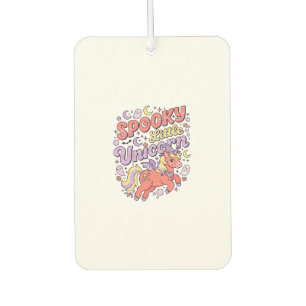Unicorn Spooky Little Unicorn Whimsical White Back Air Freshener