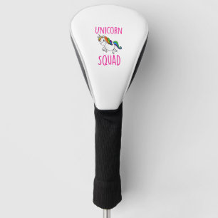 Unicorn Squad Cute Funny Unicorn Party Shirt T-Shi Golf Head Cover