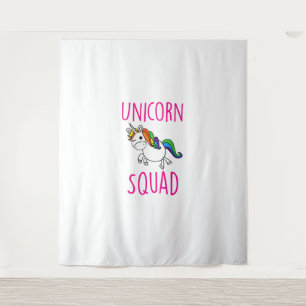 Unicorn Squad Cute Funny Unicorn Party Shirt T-Shi Tapestry
