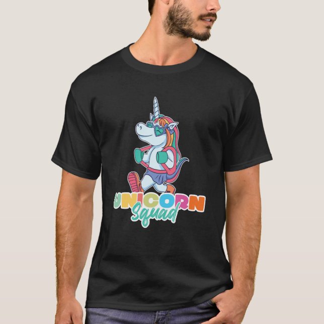 unicorn squad for unicorn enthusiasts T-Shirt (Front)