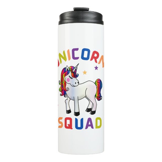 Unicorn Squad Thermal Tumbler (Front)