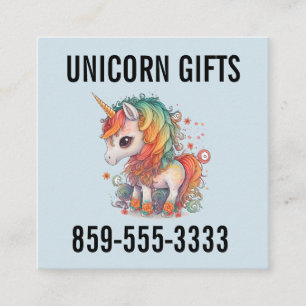 UNICORN SQUARE BUSINESS CARD CARDS
