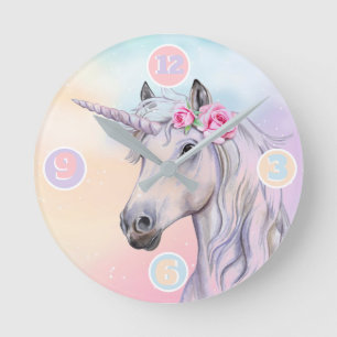 Unicorn Square Wall Clock