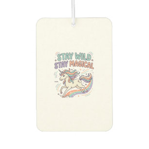 Unicorn Stay Wild Stay Magical Trendy Product Grap Air Freshener