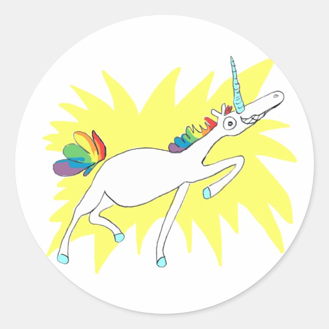 Unicorn Sticker (Front)