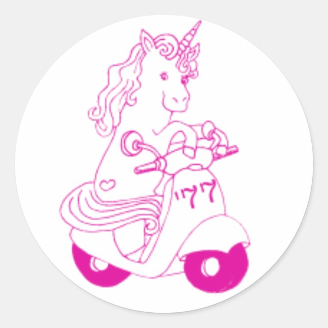 Unicorn Sticker (Front)