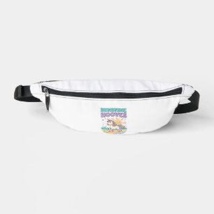Unicorn Sunshine Hooves Trendy Graphic Tee Design_ Fanny Pack