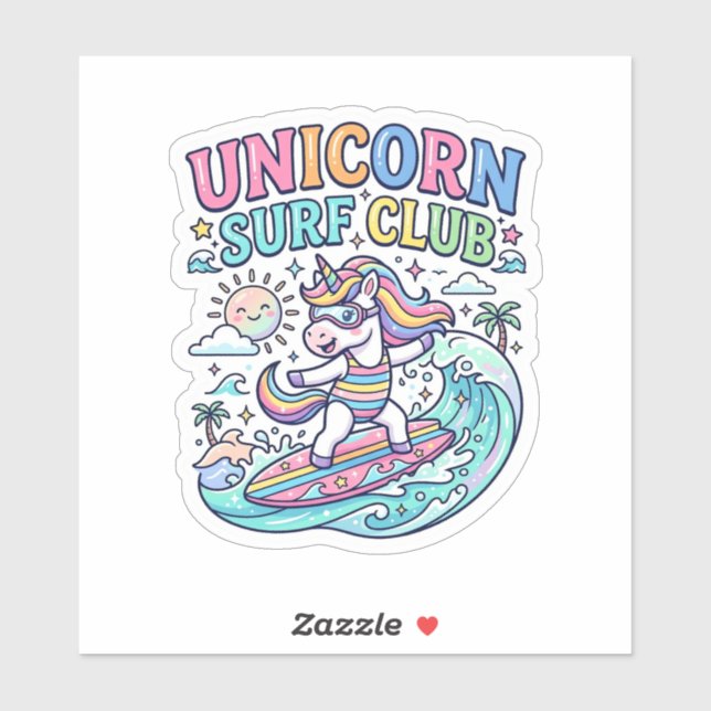 Unicorn Surf Club (Sheet)