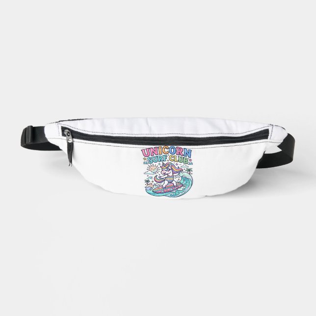 Unicorn Surf Club Fanny Pack (Front)