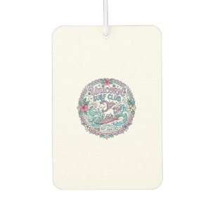 Unicorn Surf Club Playful Shirt Graphic_1 Air Freshener