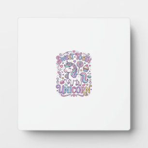 Unicorn Sweet Tooth Unicorn Original Merch Design_ Plaque