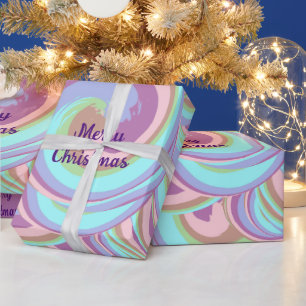 Unicorn Swirl (Customize Text) Wrapping Paper