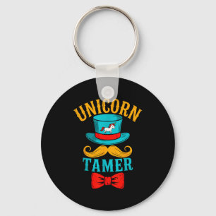 Unicorn Tamer - Circus Party Unicorn Lover Circus  Keychain