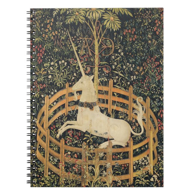 Unicorn Tapestries Classic Tapestry  Notebook (Front)