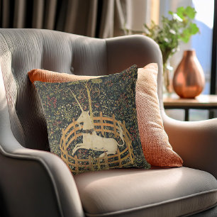 Unicorn Tapestries Classic Tapestry  Throw Pillow