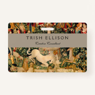 Unicorn Tapestries Found Legend Mythical Badge