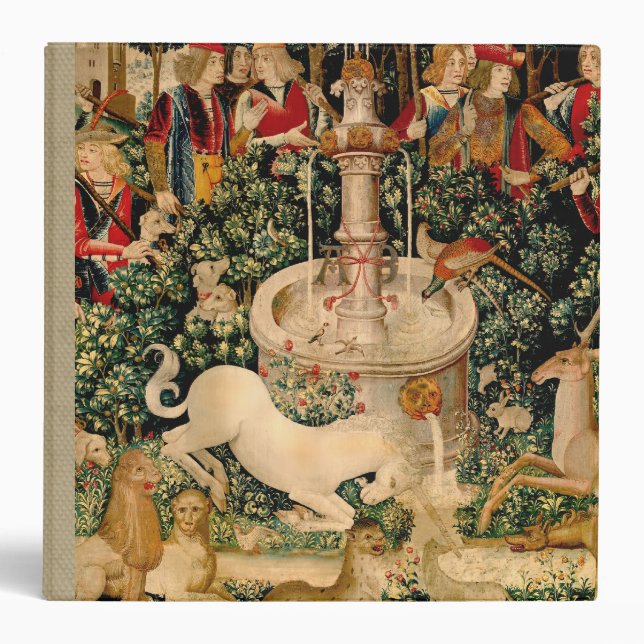 Unicorn Tapestries Found Legend Mythical Binder (Front)