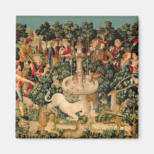 Unicorn Tapestries Found Legend Mythical Magnet