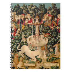 Unicorn Tapestries Medieval Art Notebook