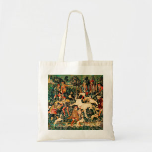 Unicorn Tapestries Medieval Classic Defends Hunt  Tote Bag
