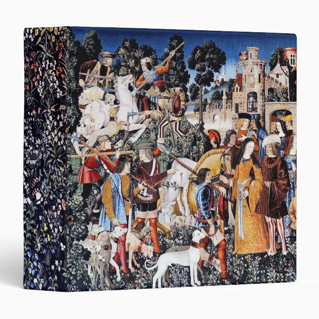 Unicorn Tapestry #6 binder 1.5in (Front/Spine)