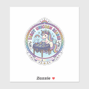 Unicorn Tarot Unicorn Reader Funny Shirt Graphic_1