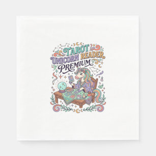 Unicorn Tarot Unicorn Reader Premium Kawaii Appare Napkin